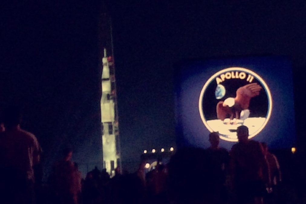 NASA Go to the Moon Presentation at the National Mall