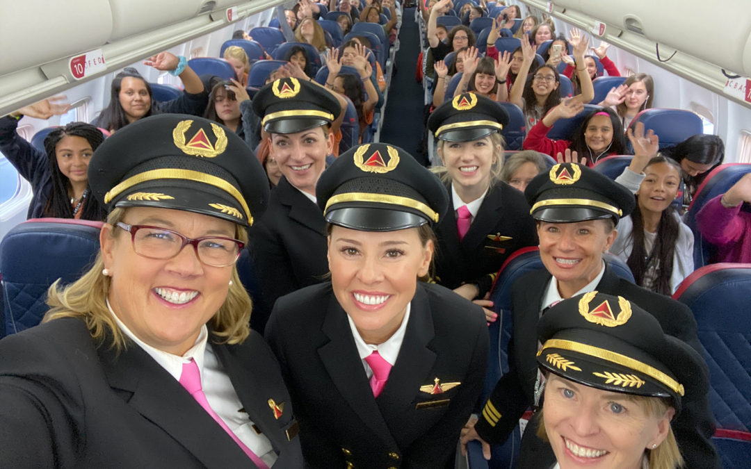 International Girls in Aviation Day with Delta Airlines